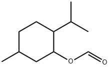甲酸薄荷酯 结构式