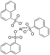 ALUMINIUM TRI(NAPHTHALENE-1-SULPHONATE) 结构式
