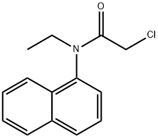2-Chloro-N-ethyl-N-naphthalen-1-yl-acetamide 结构式