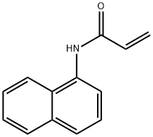 N-(萘-1-基)丙-2-烯酰胺 结构式