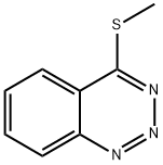 7-methylsulfanyl-8,9,10-triazabicyclo[4.4.0]deca-1,3,5,7,9-pentaene 结构式