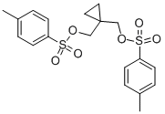 1,1-bis(tosyloxymethyl)cyclopropane 结构式