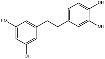 3,3',4,5'-tetrahydroxybibenzyl 结构式