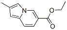 2-Methyl-6-indolizinecarboxylic acid ethyl ester 结构式