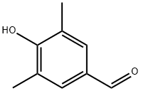 	3,5-二甲基-4-羟基苯甲醛 结构式