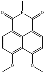 6,7-DIMETHOXY-2-METHYL-1H-BENZ[DE]ISOQUINOLINE-1,3(2H)-DIONE 结构式