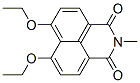 6,7-二乙氧基-2-甲基-1H-苯基[DE]异喹啉-1,3(2H)-二酮 结构式