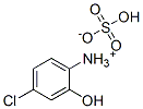 (4-CHLOROHYDROXYPHENYL)AMMONIUM HYDROGEN SULPHATE 结构式