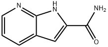 2-甲酰胺-7-氮杂吲哚 结构式