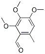 2,3,4-Trimethoxy-6-Methylbenzaldehyde 结构式