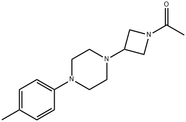 N-Acetyl-3-(p-methylphenylpiperazinyl)azetidine