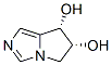 5H-Pyrrolo[1,2-c]imidazole-6,7-diol,6,7-dihydro-,(6R,7S)-(9CI) 结构式