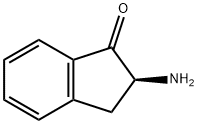 (2S)-2-氨基-2,3-二氢-1H-茚-1-酮 结构式