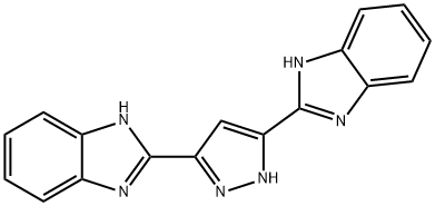 3,5-双(2-苯并咪唑)吡唑 结构式