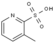 3-甲基吡啶-2-磺酰酸 结构式