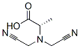 L-Alanine, N,N-bis(cyanomethyl)- (9CI) 结构式