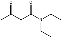 N,N-二乙基乙酰乙酰胺 结构式