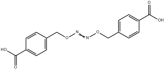 DI-(4-CARBOXYBENZYL)HYPONITRITE 结构式