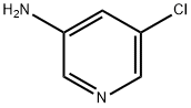 3-氨基-5-氯吡啶 结构式