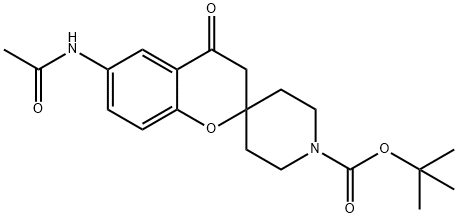 tert-Butyl6-acetamido-4-oxospiro[chroman-2,4'-piperidine]-1'-carboxylate