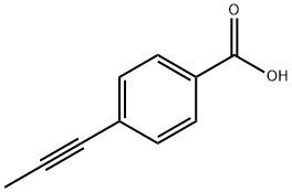 Benzoic acid, 4-(1-propynyl)- (9CI) 结构式