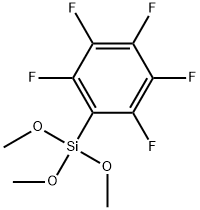三甲氧基(五氟苯基)硅烷 结构式
