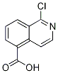 1-CHLOROISOQUINOLINE-5-CARBOXYLIC ACID 结构式