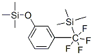 m-(Trimethylsilyldifluorodifluoromethyl)phenoxy trimethylsilane 结构式