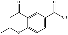 Benzoic acid, 3-acetyl-4-ethoxy- (9CI) 结构式