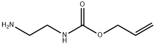 N-(2-氨基乙基)氨基甲酸烯丙酯 结构式