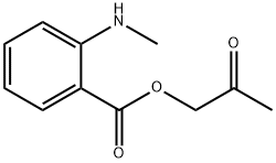 Benzoic acid, 2-(methylamino)-, 2-oxopropyl ester (9CI) 结构式