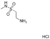 2-氨基-N-甲基乙烷磺酰胺盐酸盐 结构式