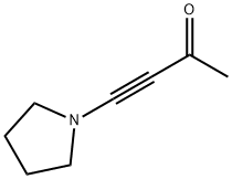 3-Butyn-2-one,4-(1-pyrrolidinyl)- 结构式