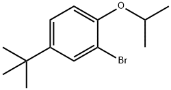 2-BroMo-4-t-butyl-1-isopropoxybenzene 结构式