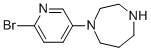 1-(6-Bromo-3-pyridyl)homopiperazine 结构式