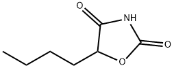 5-丁基噁唑-2,4-二酮 结构式