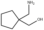 [1-(氨基甲基)环戊基]甲醇 结构式