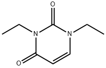 1,3-Diethyluracil 结构式