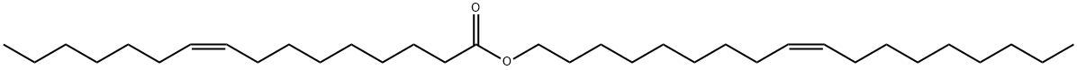 (Z)-9-Hexadecenoic acid (Z)-9-octadecenyl ester 结构式