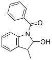 1-Benzoyl-3-methyl-2-indolinol 结构式