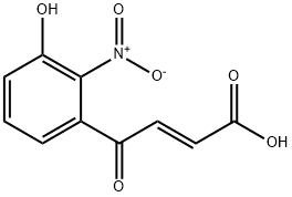 (2E)-4-(3-Hydroxy-2-nitrophenyl)-4-oxo-2-butenoic Acid 结构式