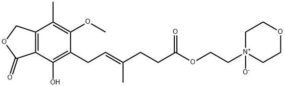 霉酚酸酯杂质G 结构式