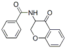 N-(4-Oxo-3-chromanyl)benzamide 结构式