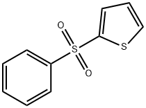 2-(苯基磺酰)噻吩 结构式