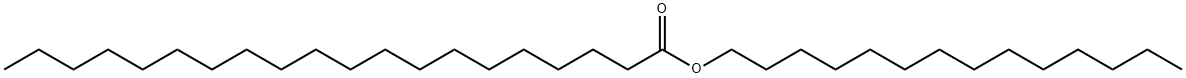 花生酸十四烷醇酯 结构式