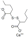 CALCIUM 2,2'-DITHIOBISHEXANOATE 结构式