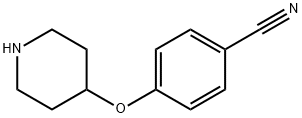 4-哌啶-4-氧基苄腈 结构式
