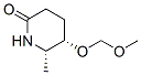 2-Piperidinone,5-(methoxymethoxy)-6-methyl-,(5S,6S)-(9CI) 结构式