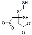 Thiobis(methanethiol)bisacetate 结构式