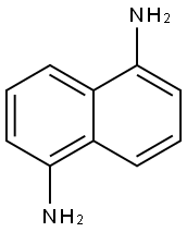 1,5-萘二胺 结构式